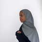 Grey sports hijab