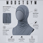 Modst Active Pull On Hijab