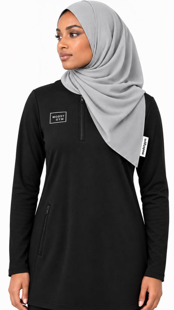 Grey Sport Hijab